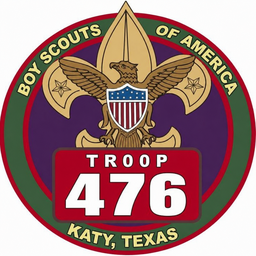 Troop 476 unit patch